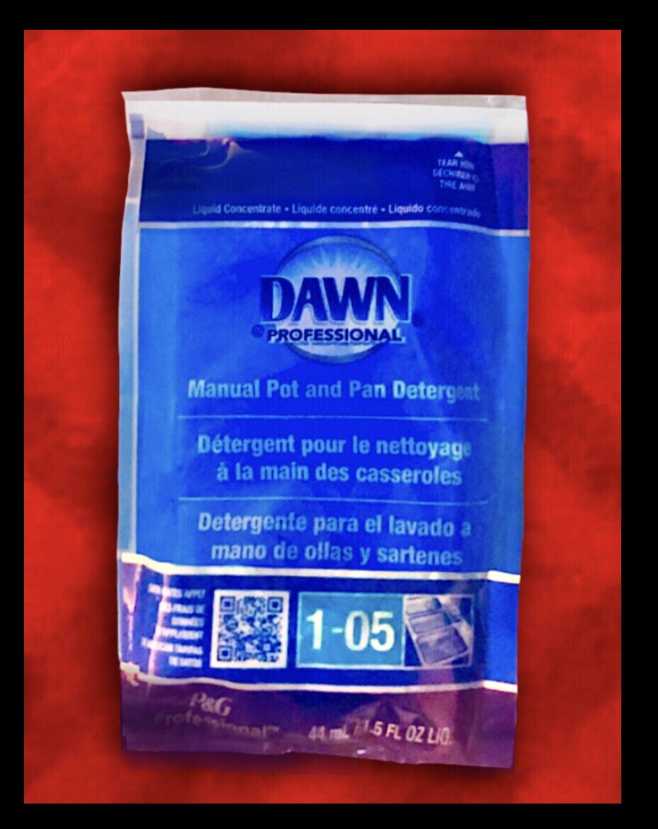 20pk Dawn professional dish detergent Manual Pot & Pan Concentrate 1.5oz/44ml Ea
