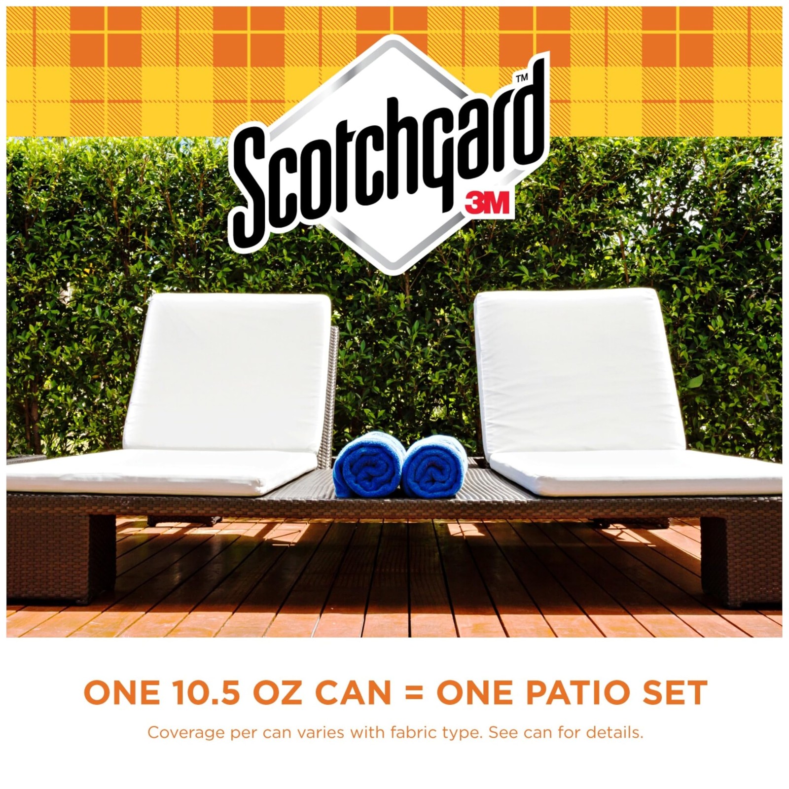 Scotchgard Sun and Water Shield, Repels 10.5 Fl Oz (Pack of 2), Transparent