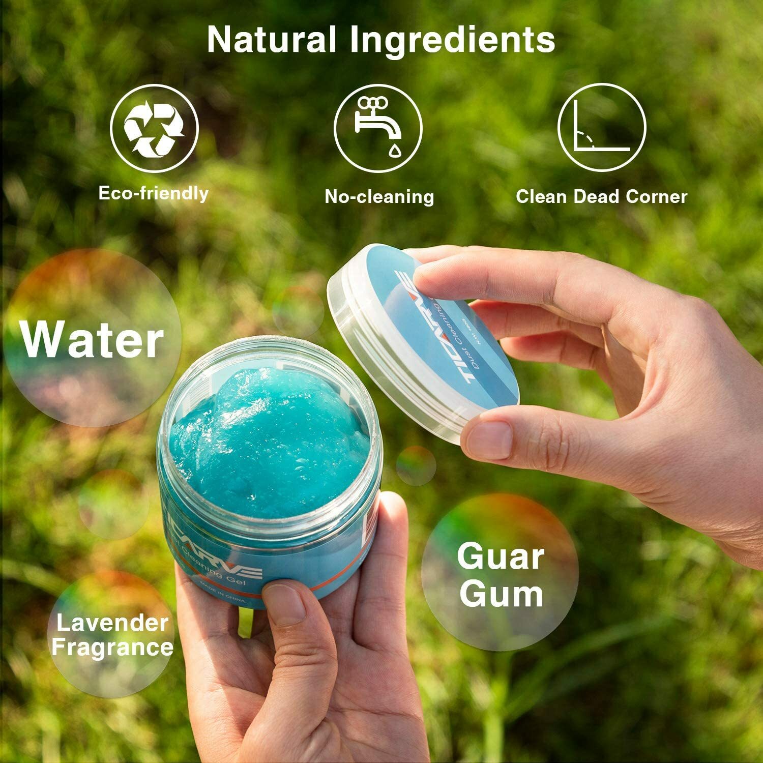 TICARVE Cleaning Gel for Car Detailing Tools Dust Removal Cleaner New.