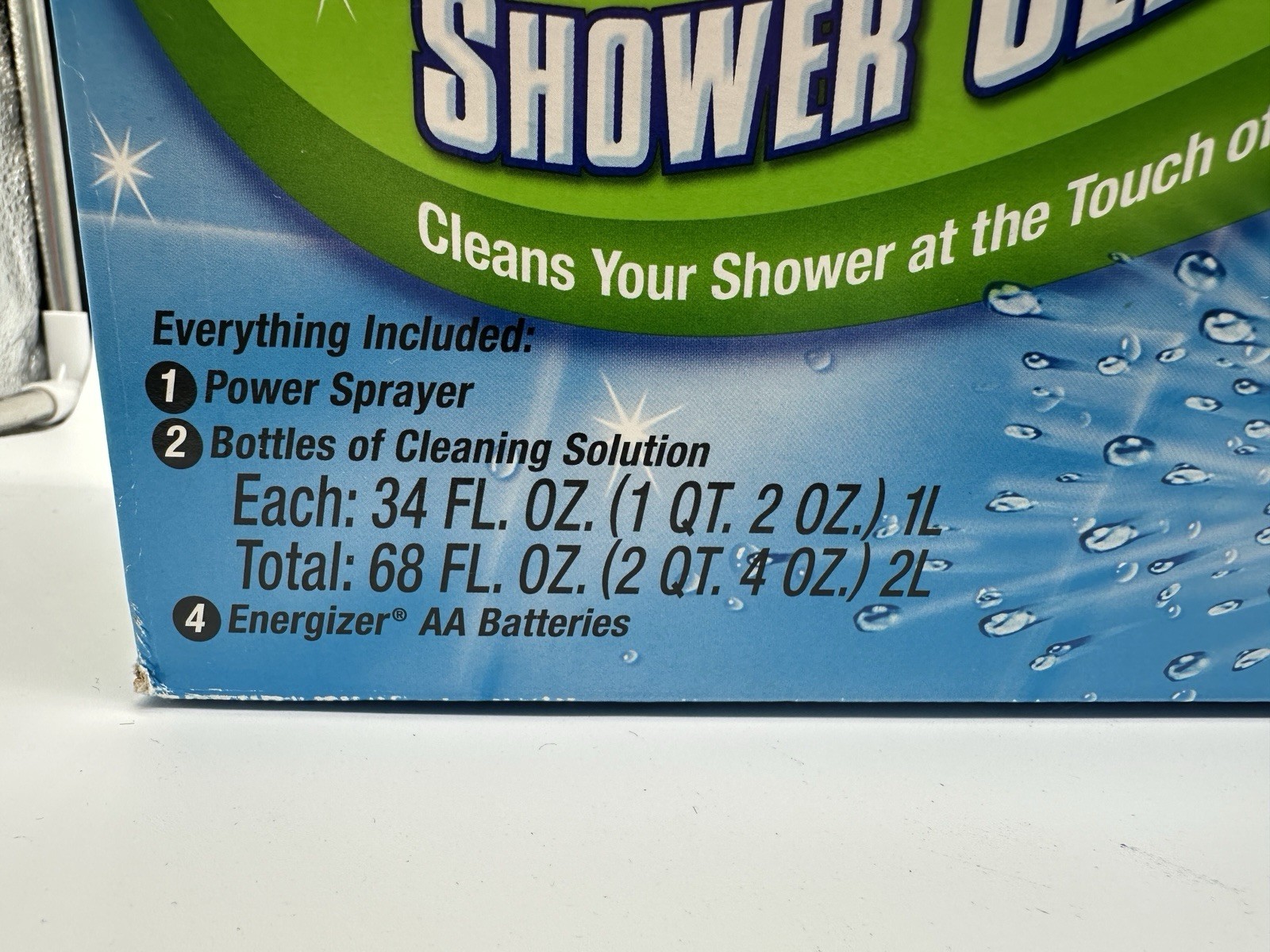Scrubbing Bubbles Automatic Shower Cleaner Kit w/ 3 Bottles Solution New Sealed