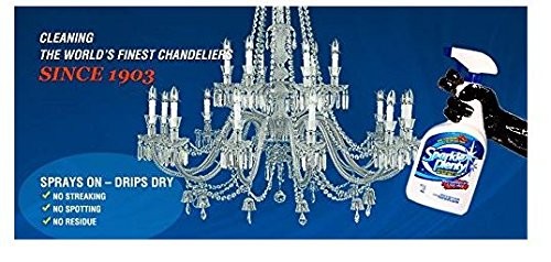 Sparkle Plenty Crystal Chandelier Cleaner Spray | Drips 32 Fl Oz (Pack of 2)