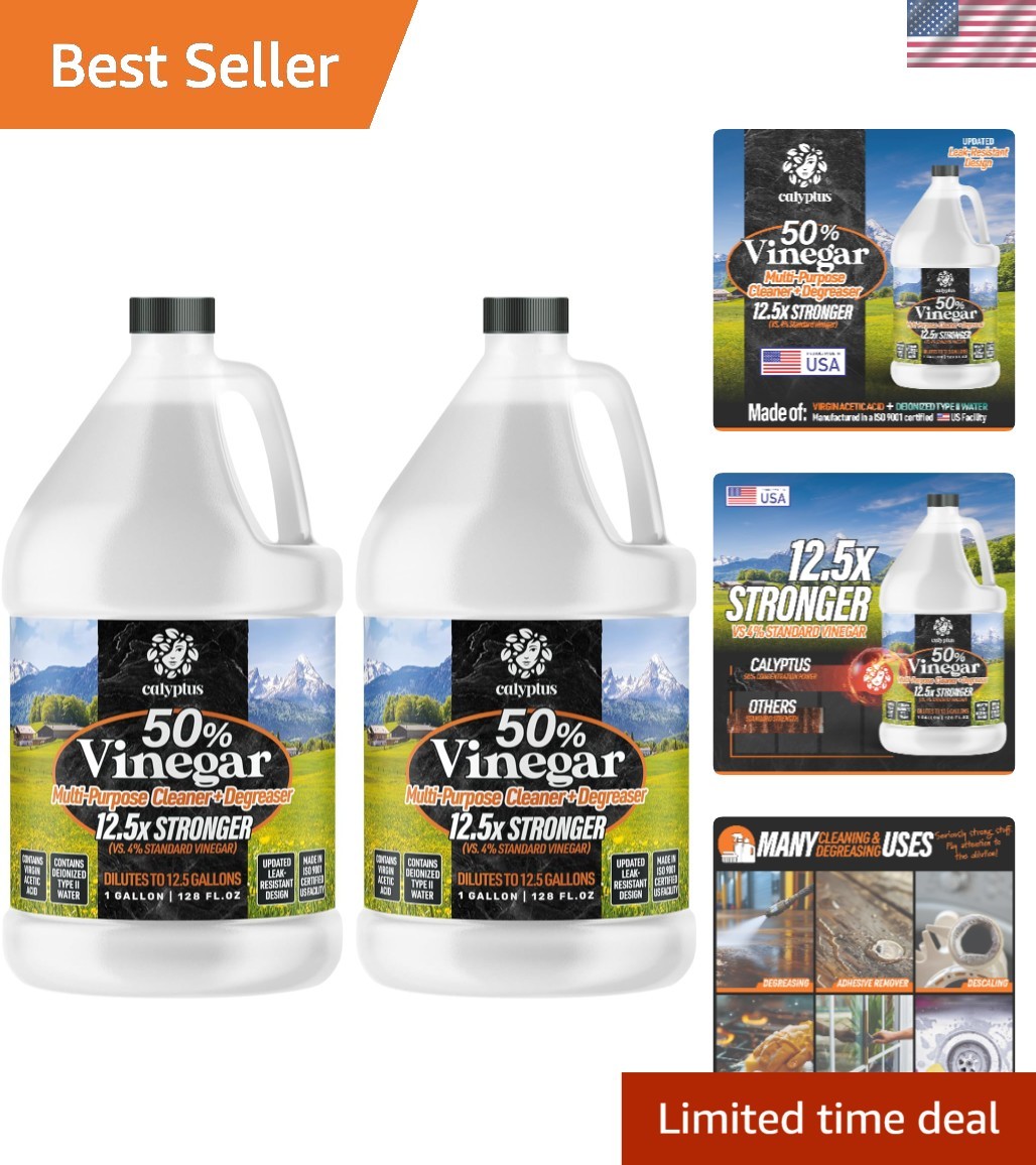 Eco-Friendly 50% Pure Concentrate – Efficient Multi-Surface Cleaner, Made in USA