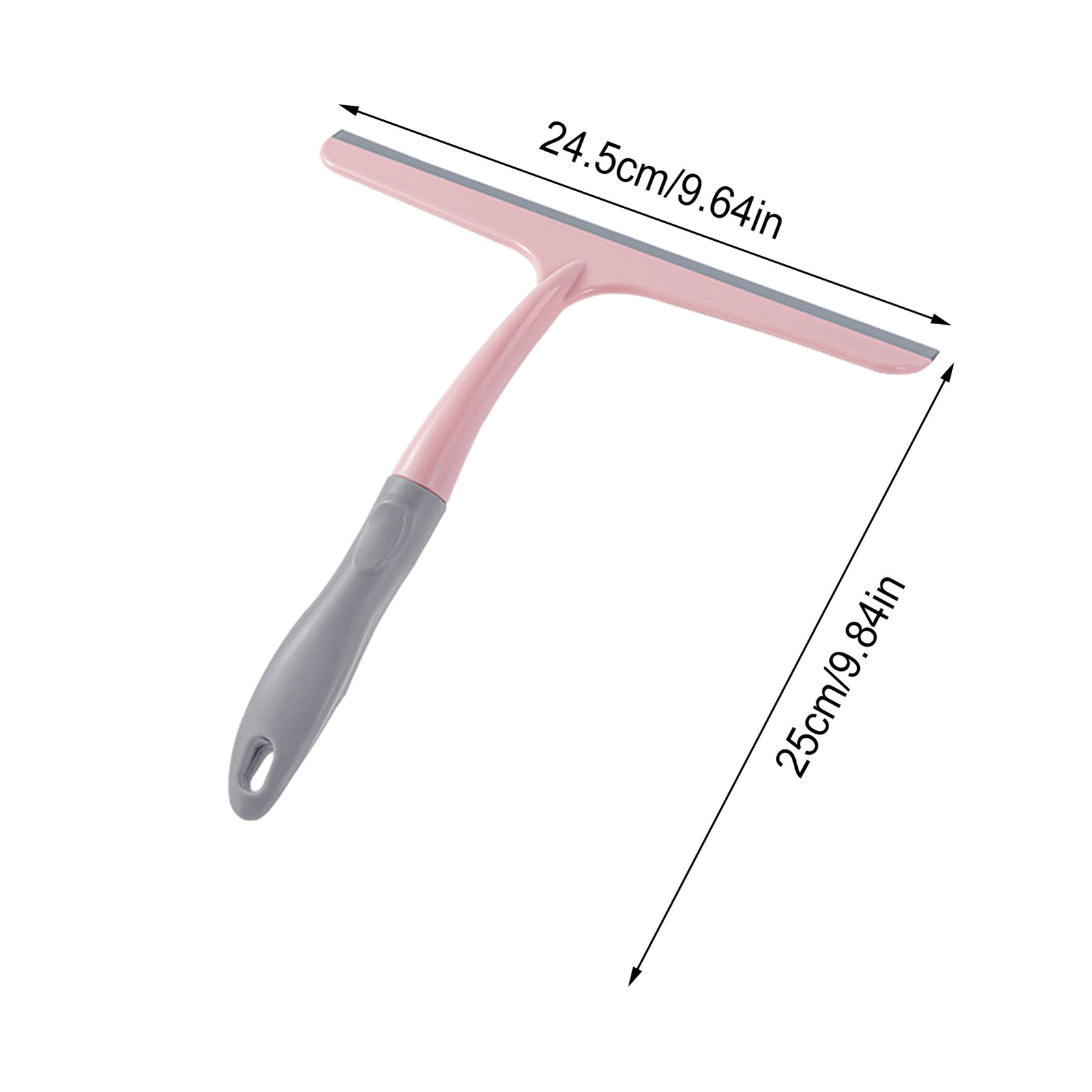 2pcs Glass Scraper Window Glass Squeegee Shower Mirror Wiper Household Cleaning