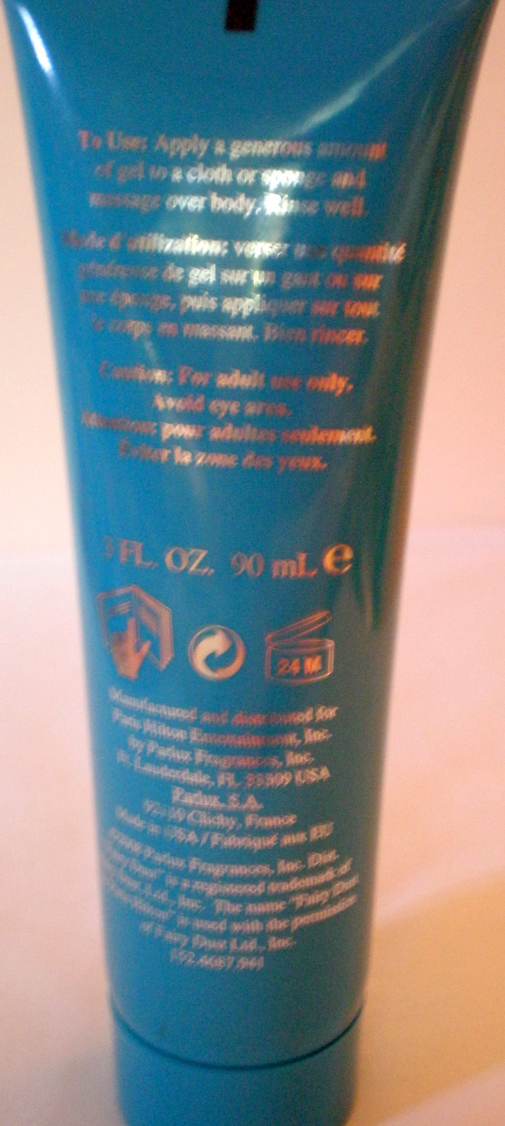 PARIS HILTON FAIRY DUST BATH & SHOWER GEL 3 OZ. 90 ML. NO BOX NS
