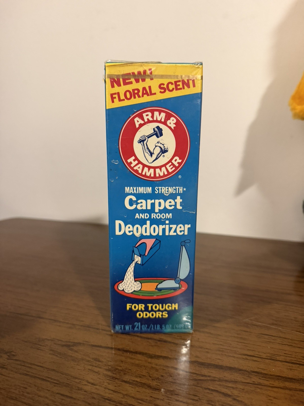 Arm & Hammer Floral Scent Carpet and Room Deodorizer Tough Odors 21oz Box Sealed