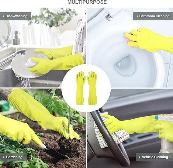 Reusable Household Dishwashing Cleaning Medium (Pack of 2), Green