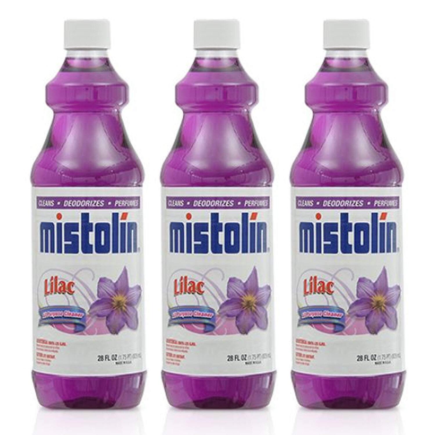Mistolin General All Purpose Cleaning Solution Lilac Scent 28 fl oz (12 PACK)