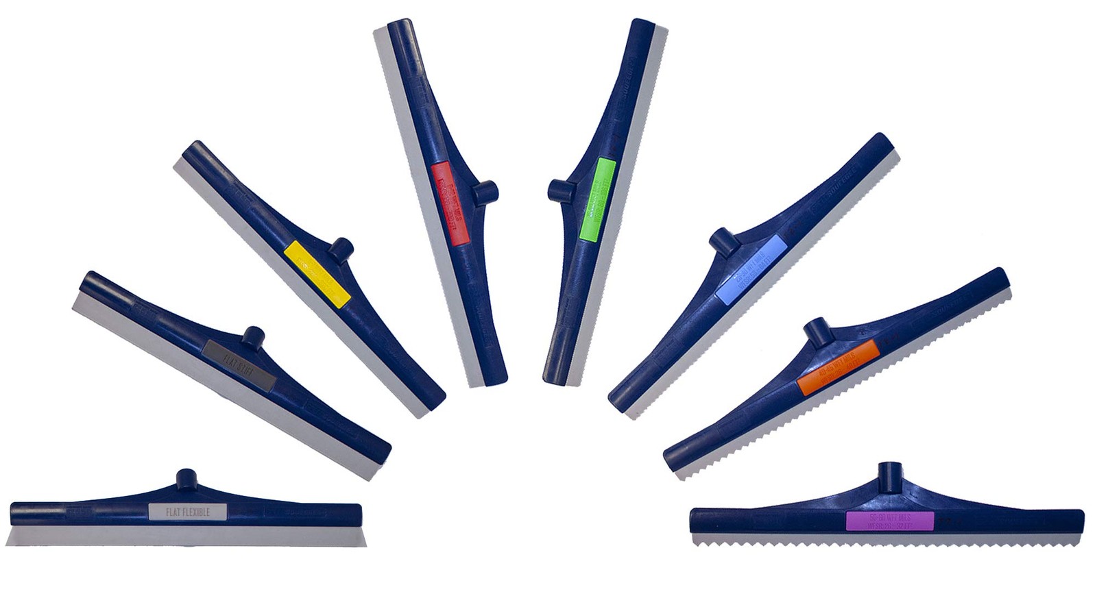 24″ SpeedSqueegee, 15-20 Mil – Polymer Frame, Color Coded, Epoxy & Urethane F…