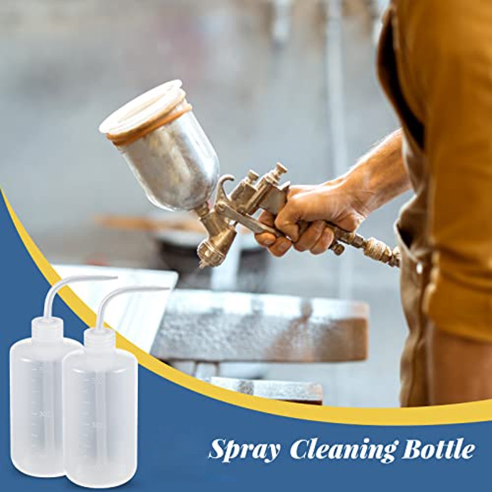 Spray and Small Parts Cleaning Kit 24 Pieces with 3 Bottles and 21 Brushes