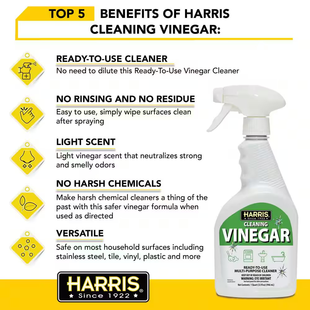 32 Oz. Cleaning Vinegar All Purpose Cleaner, Ready to Use