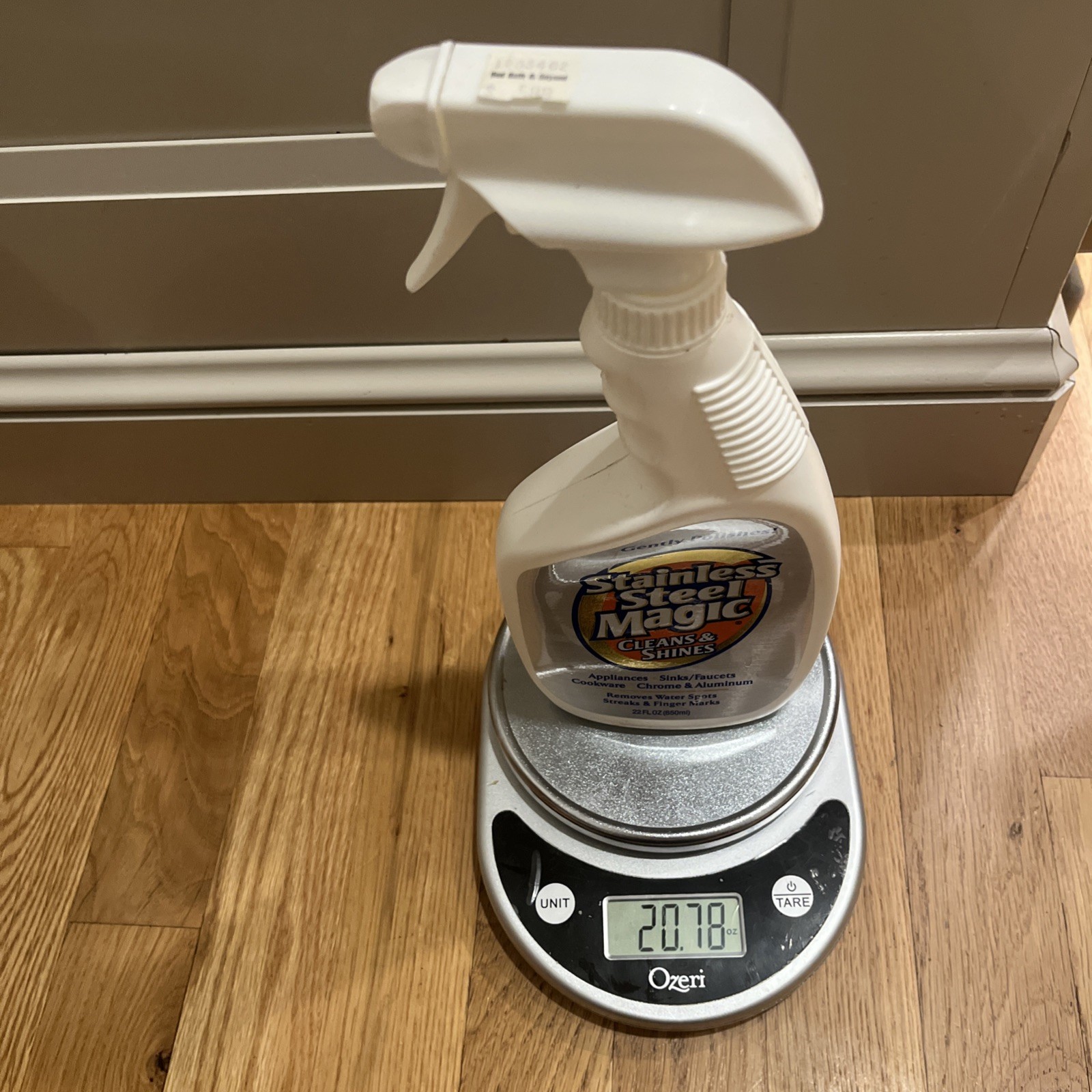 Magic Stainless Steel Cleaner Spray 22 fl oz ~90%+ Full