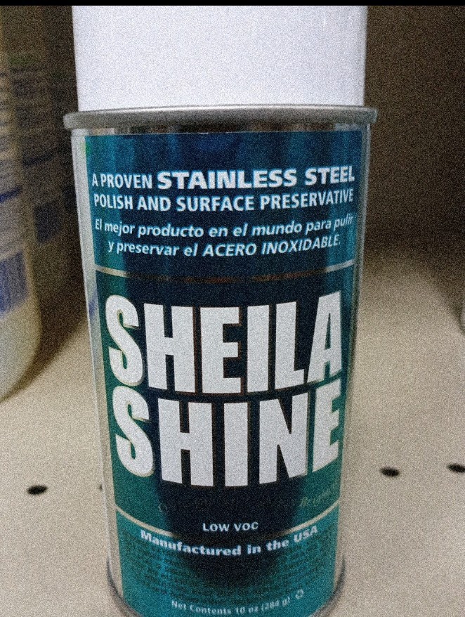 2 Pack, Sheila Shine Stainless Steel Cleaner & Polish, 10 oz 082