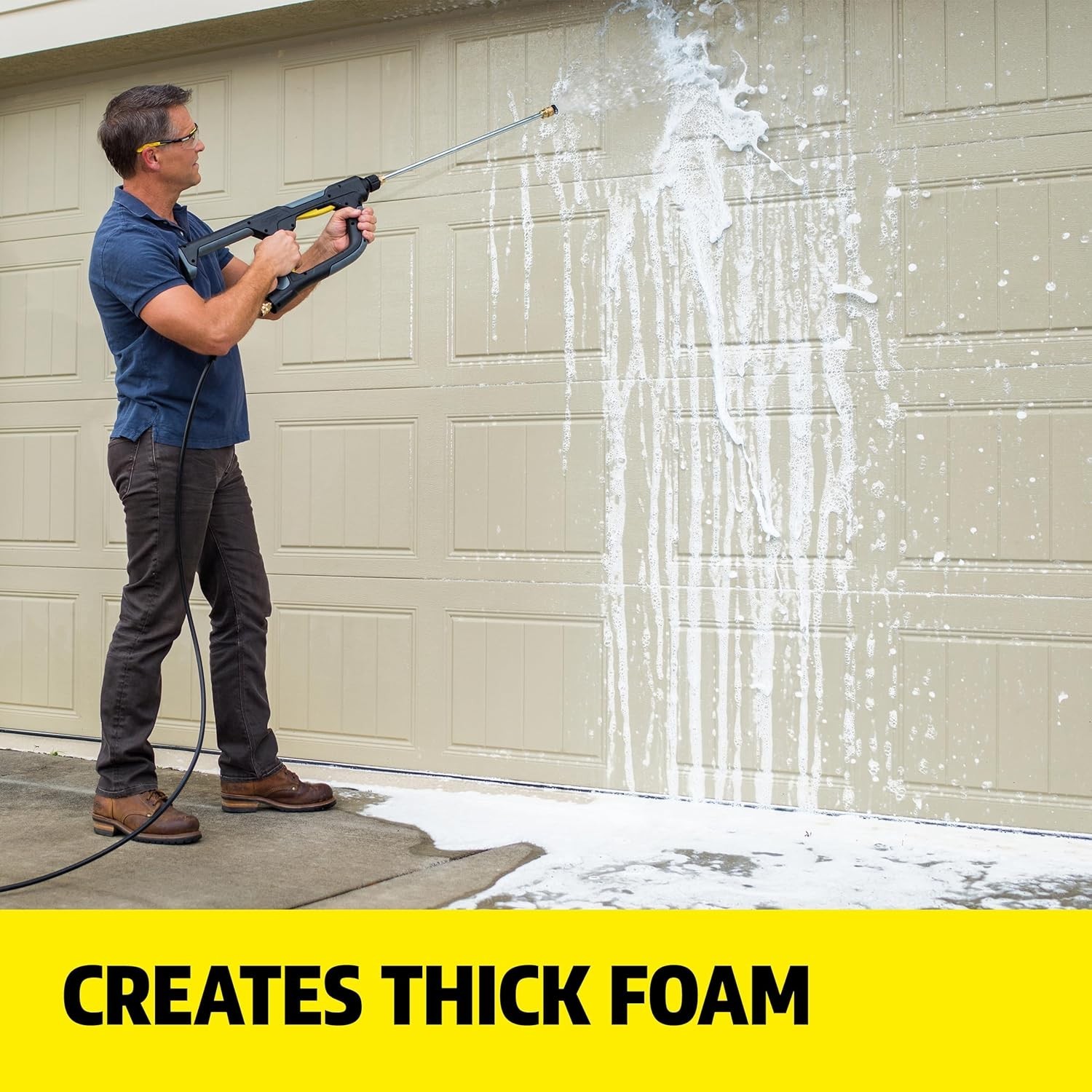 Multi Purpose Pressure Washer Detergent, Removes Dirt and Grime from Fences, …
