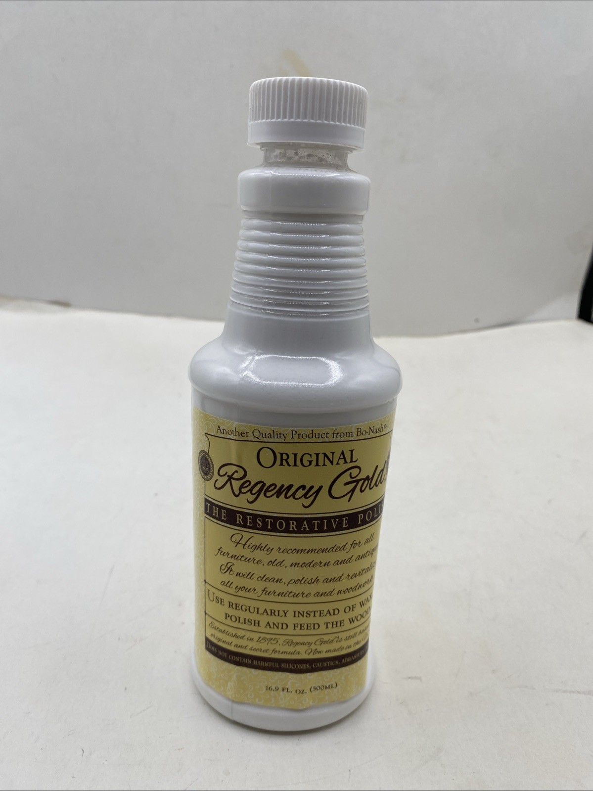 Regency Gold Original Restorative Polish Liquid Wood Furniture SEALED 16.9 Oz