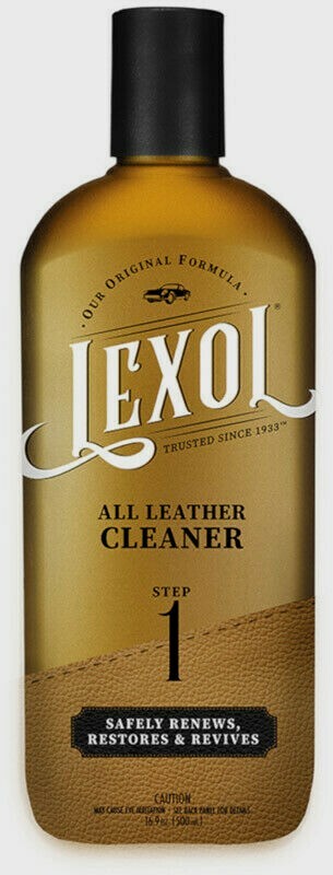 Lexol STEP 1 Leather Conditioner Safely Renews Restores Revives LXBCL16 16.9 oz.