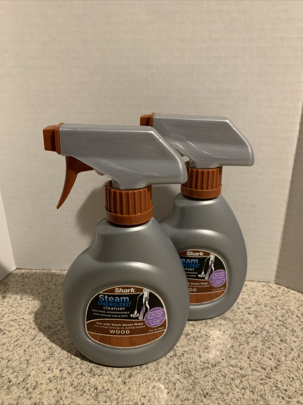 2 Shark Steam Energized Cleanser for Shark Steam Mops WOOD 10 Oz Discontinued