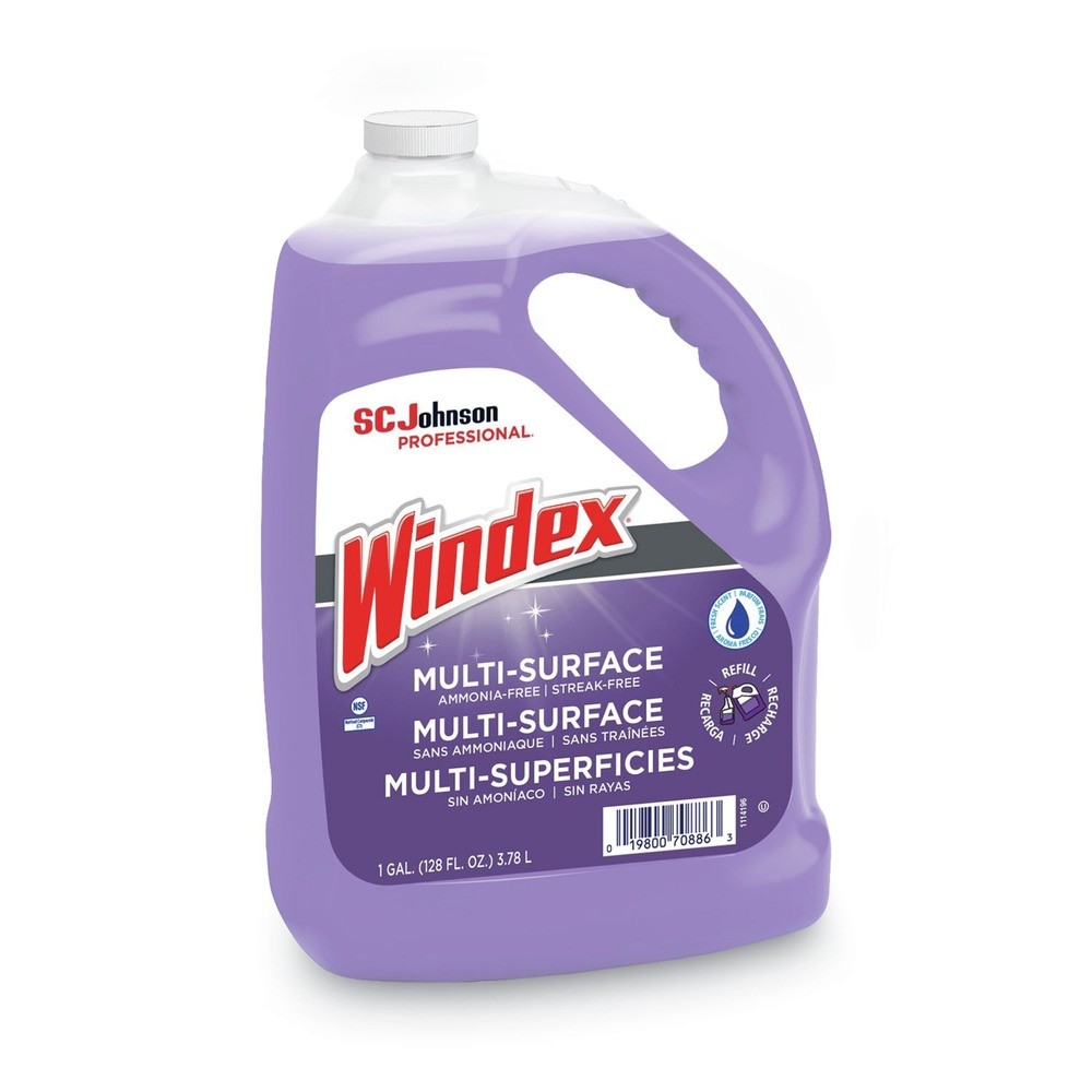 Windex 697262 Non-Ammoniated Multi Surface Cleaner – Pleasant Scent (4/CT) New