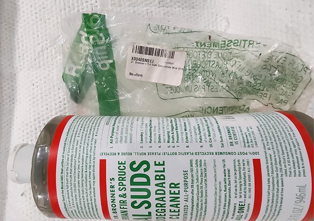Dr. Bronner’S – Sal Suds Biodegradable Cleaner – 32 Ounces MILD