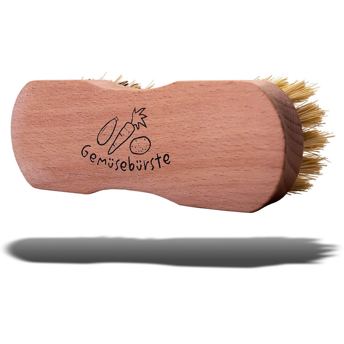 Fruit & Vegetable Brushes -Set of 2 – Kitchen Sink Cleaning Brush Pair for Wa…