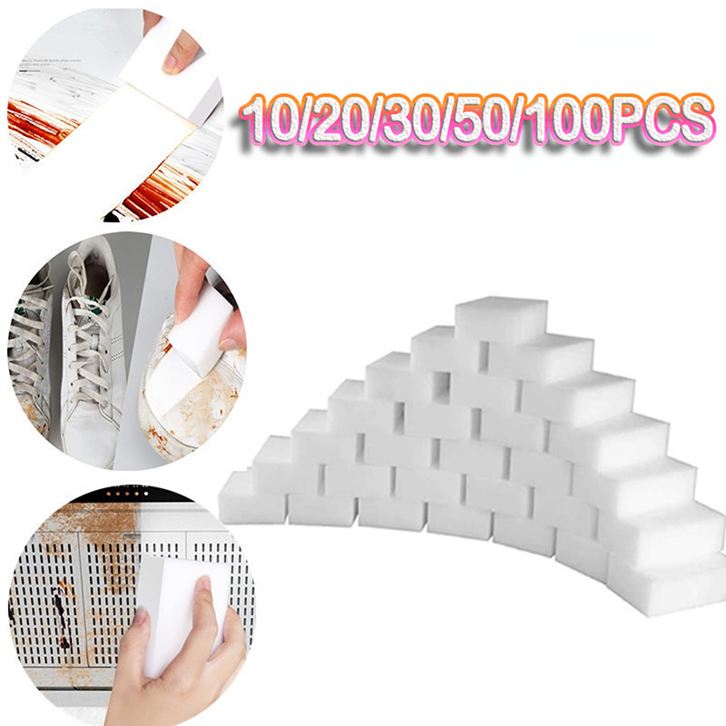 10-100X Nano Sponge Wipe Eraser Cleaning Melamine Multi-functional Foam Cleaner