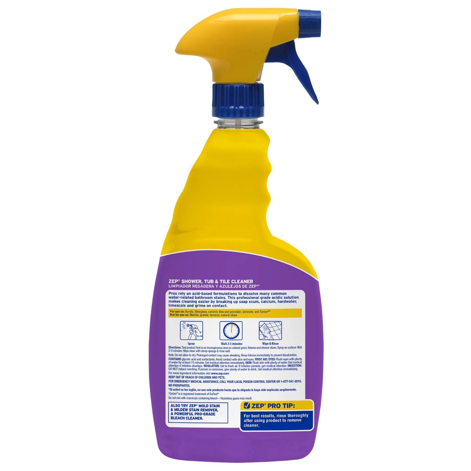 Zep 32-fl oz Shower Tub Tile Soap Scum Remover Bathroom Cleaner
