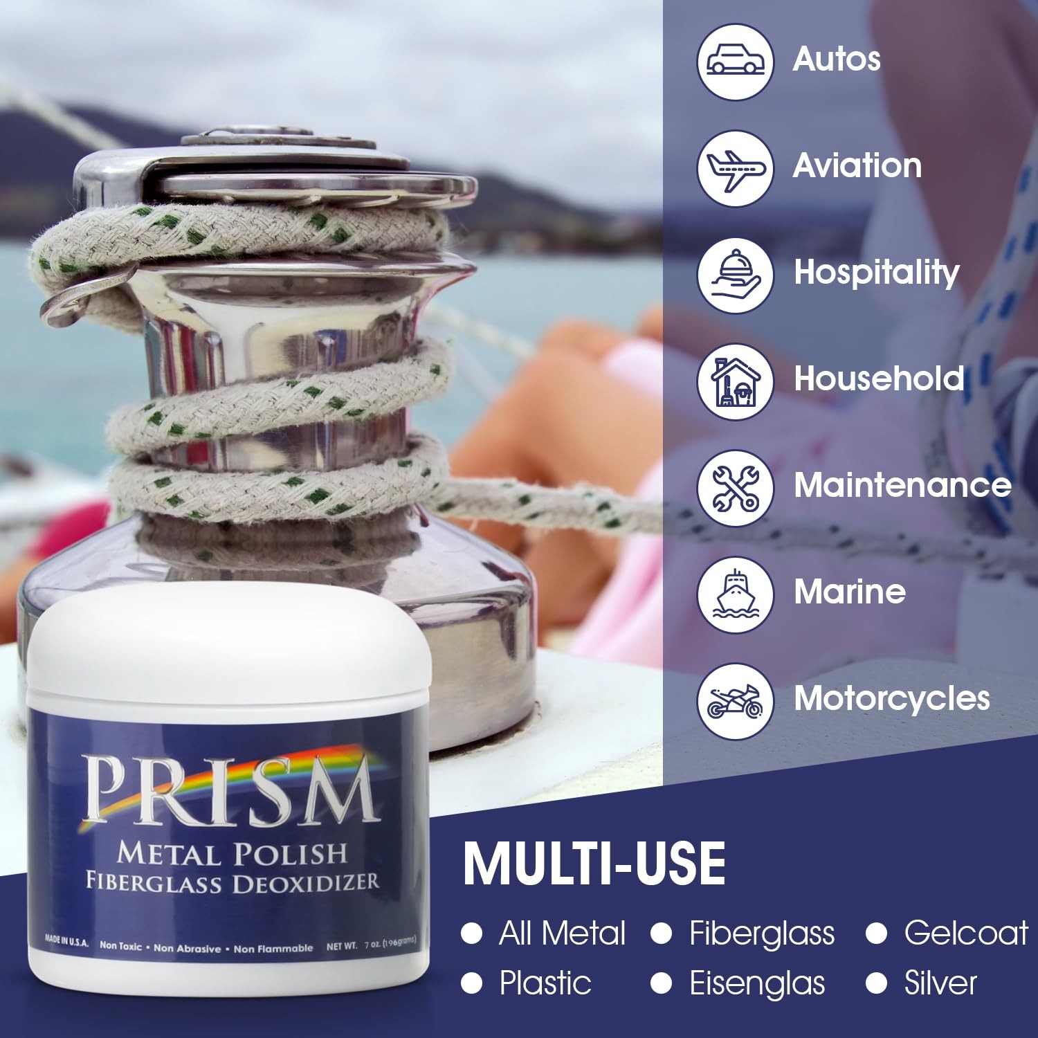Metal Polish – 7 Ounce: Achieve a Brilliant Shine on Aluminum, Chrome, Stainl…