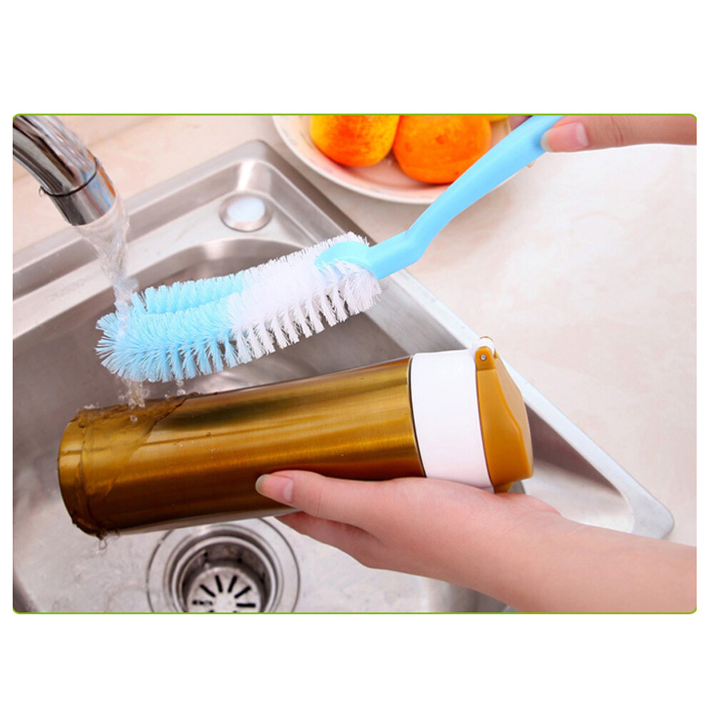 30 .5CM Long Handle Brush Cup Washing Bottle Cleaning Brushes for Bottles