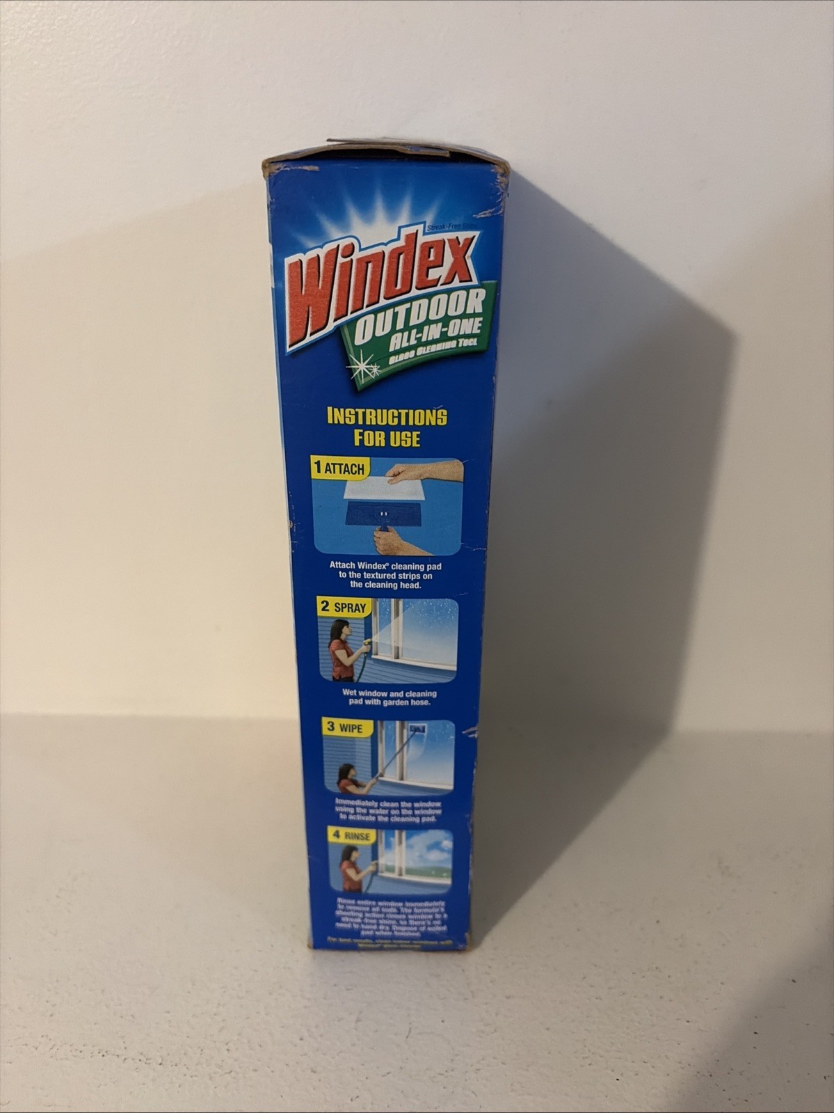 Windex Outdoor All-In-One Glass & Window Cleaning Tool Starter Kit New Sealed