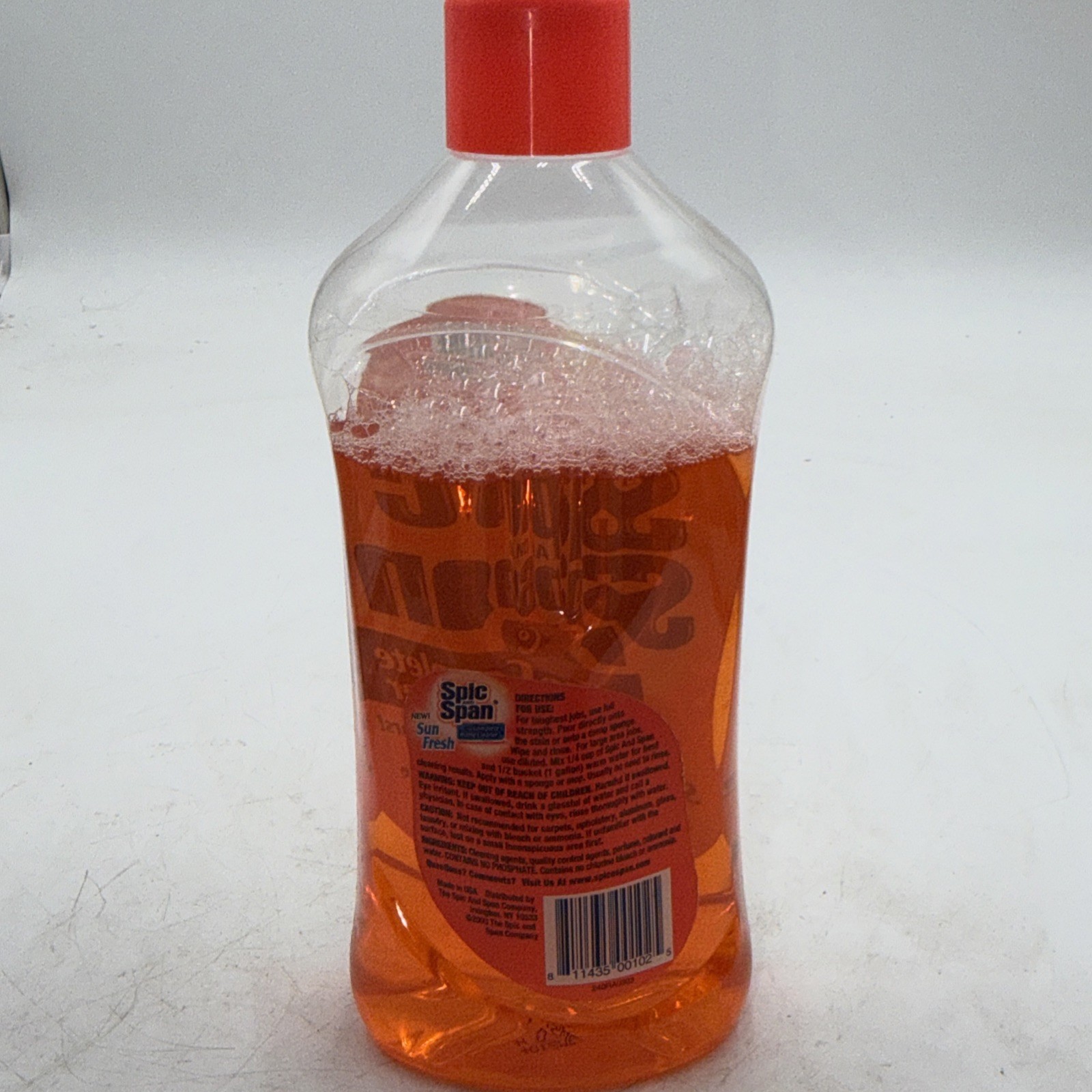 Spic and Span Multi-Surface Cleaner Sun Fresh Scent 40 fl oz 80% Vintage 2003