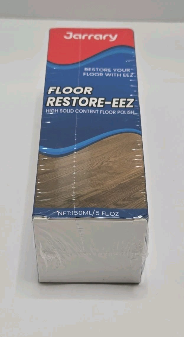Floor Restore-eez 5fl oz High Solid Content Floor Polish By Jarrary NEW SEALED