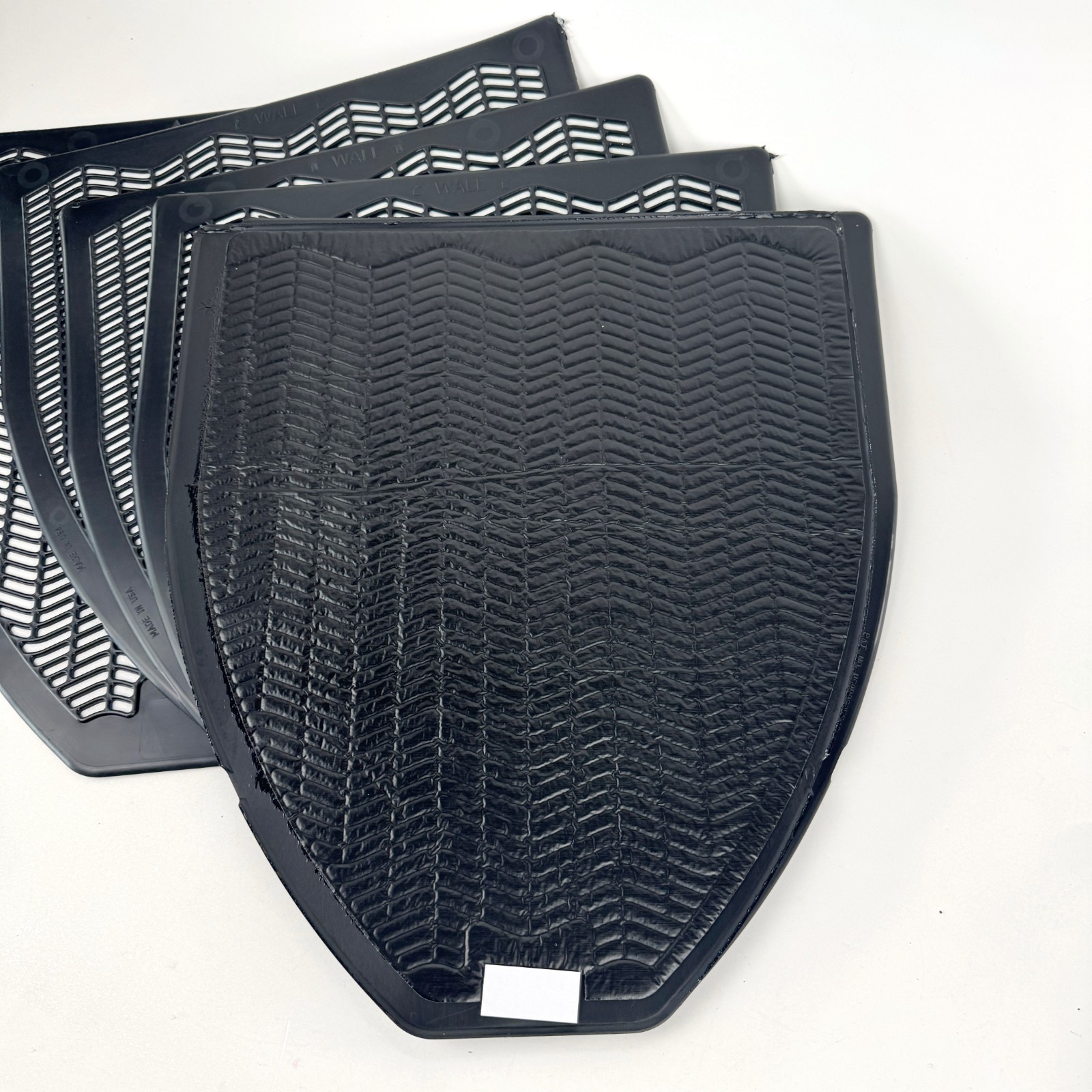 Impact 15255 1525-5 Disposable Urinal Floor Mat Fresh Scent Blk (6/CT) New