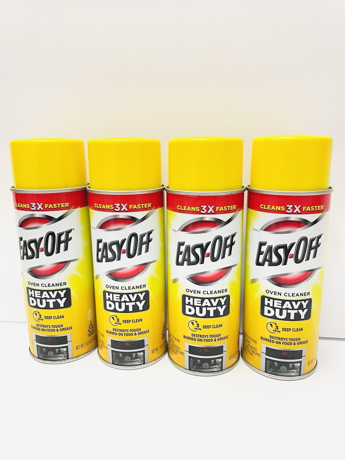 Easy-Off Heavy Duty Oven Cleaner Pack Of 4 14.5 Oz