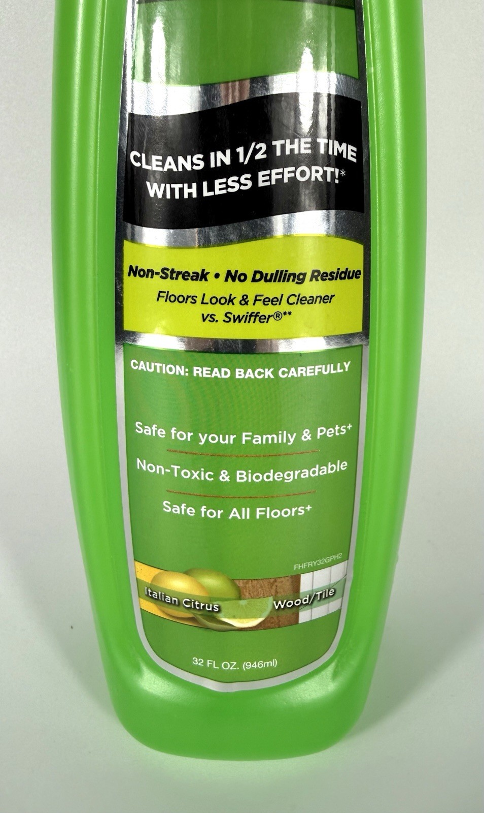 Shark Sonic Duo Wood & Hard Floor Cleaner ITALIAN CITRUS 32 Oz Wood/tile SEALED
