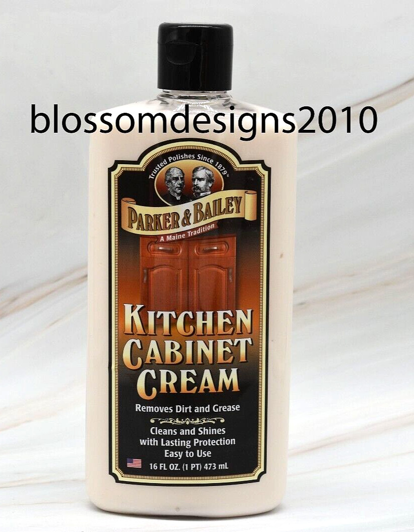 PARKER & BAILEY Kitchen Cabinet Cream 16 fl. oz SEALED Cleans Dirt & Grease
