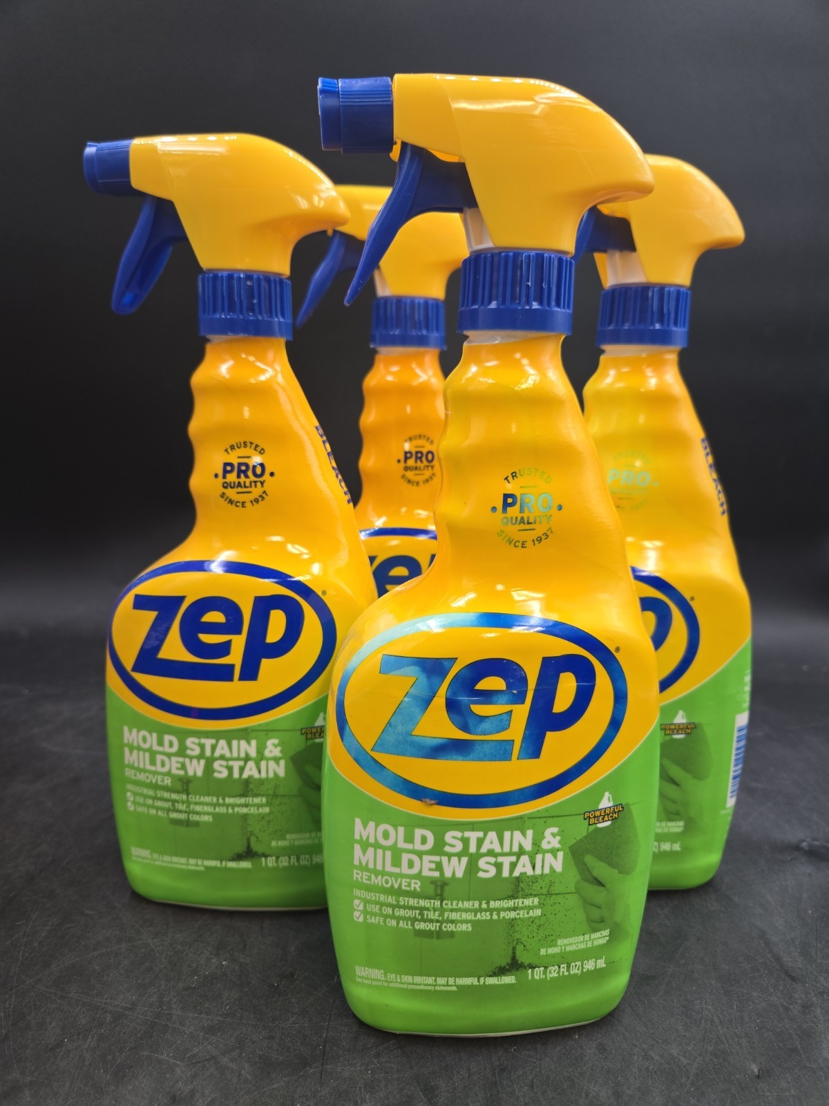Zep 32-fl oz Mold and mildew stain remover Outdoor Cleaner-PACK OF 4