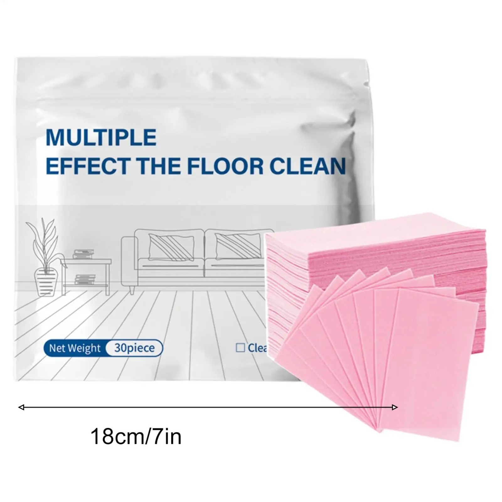 100pcs Multi-surface Floor Cleaning Tablets,Multiple Effect the floors Clean