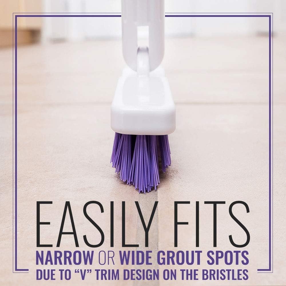 Versatile 9″ Tile & Grout Brush Head – Durable, Adjustable, Scratch-Free Design