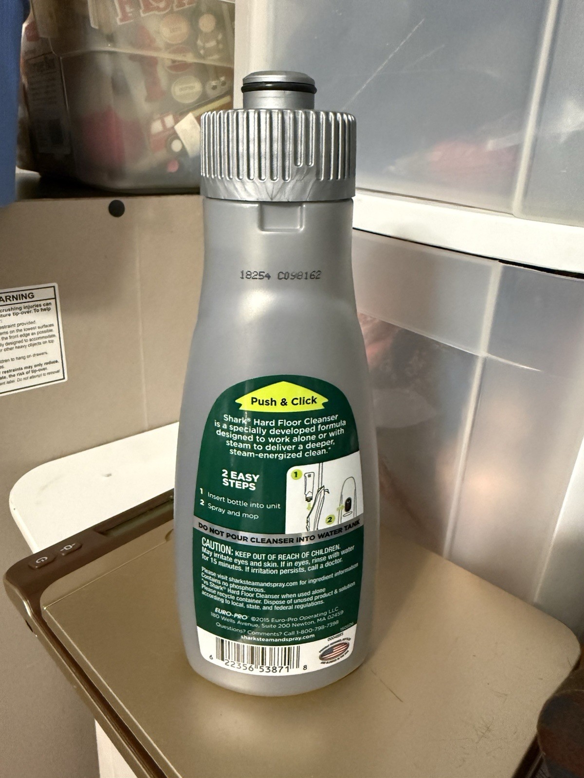 OEM Shark Hard Floor Cleanser Multi-Floor 20oz Waterfall Fresh Biodegradable New