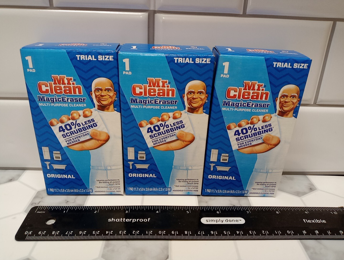 Mr. Clean Original Magic Eraser 2x Stronger Extra Clean 3 Packs SHIPS FREE!