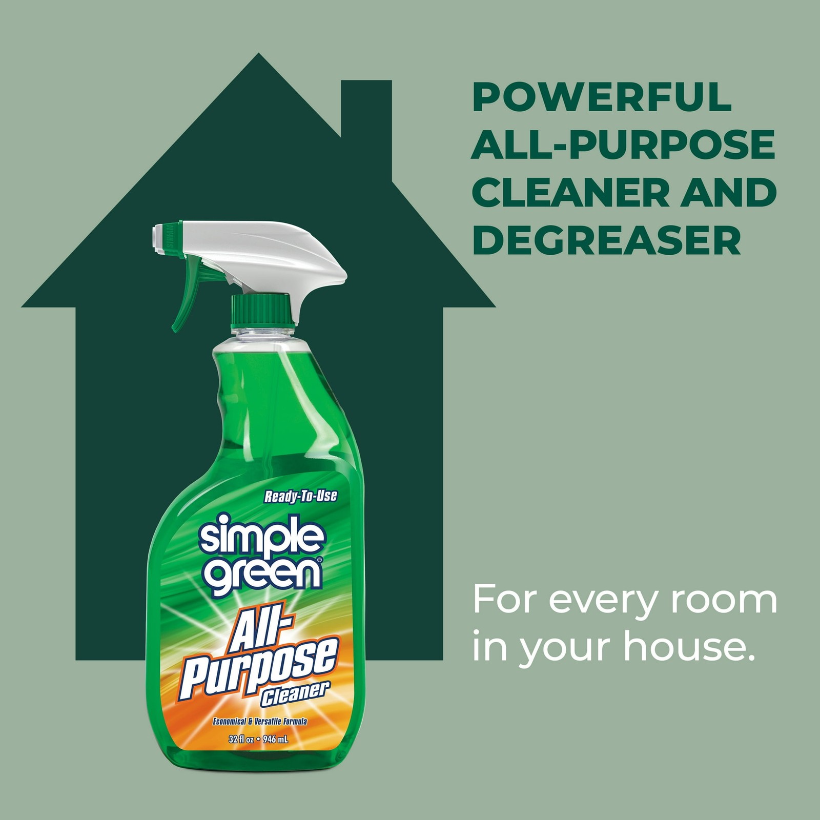 (3 Pack) Simple Green All-Purpose Cleaner Original, 32 fl. Oz