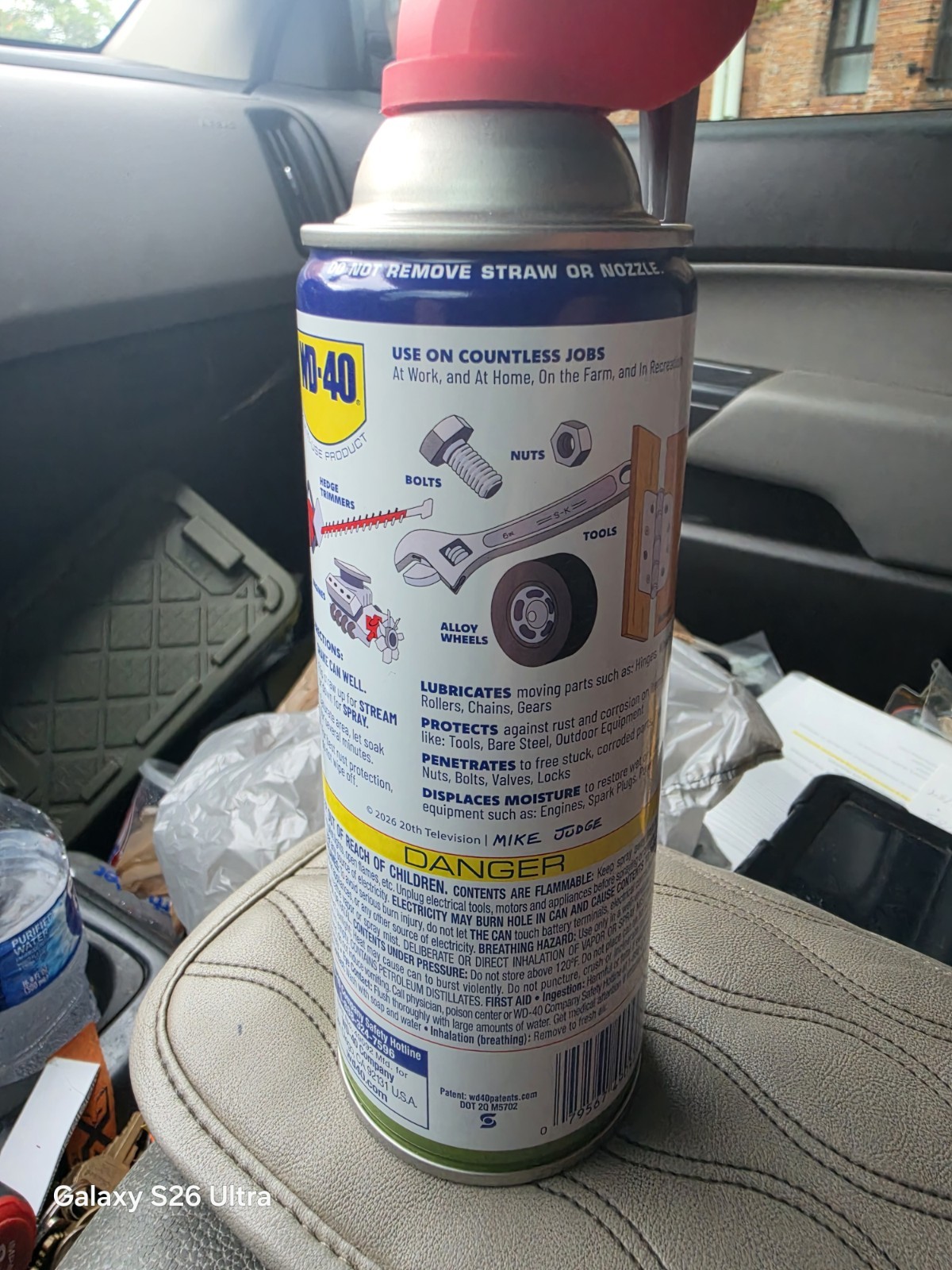 WD-40 Multi-Use All-Purpose Aerosol w/ Smart Straw, King of the Hill, 12 oz
