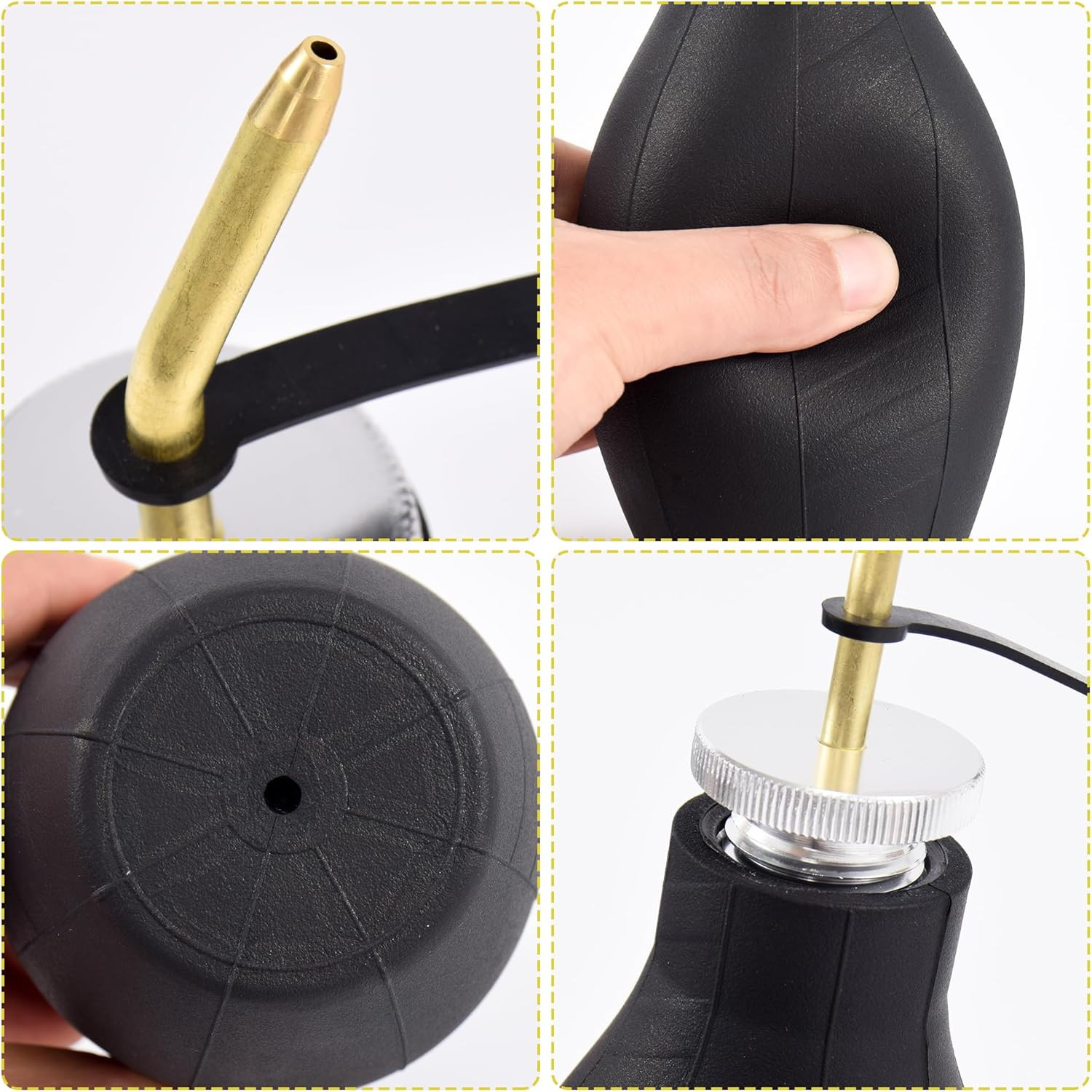 Bulb Duster Sprayer Insect Buster – Handheld, 12Oz. Extendable Applicator Dispen