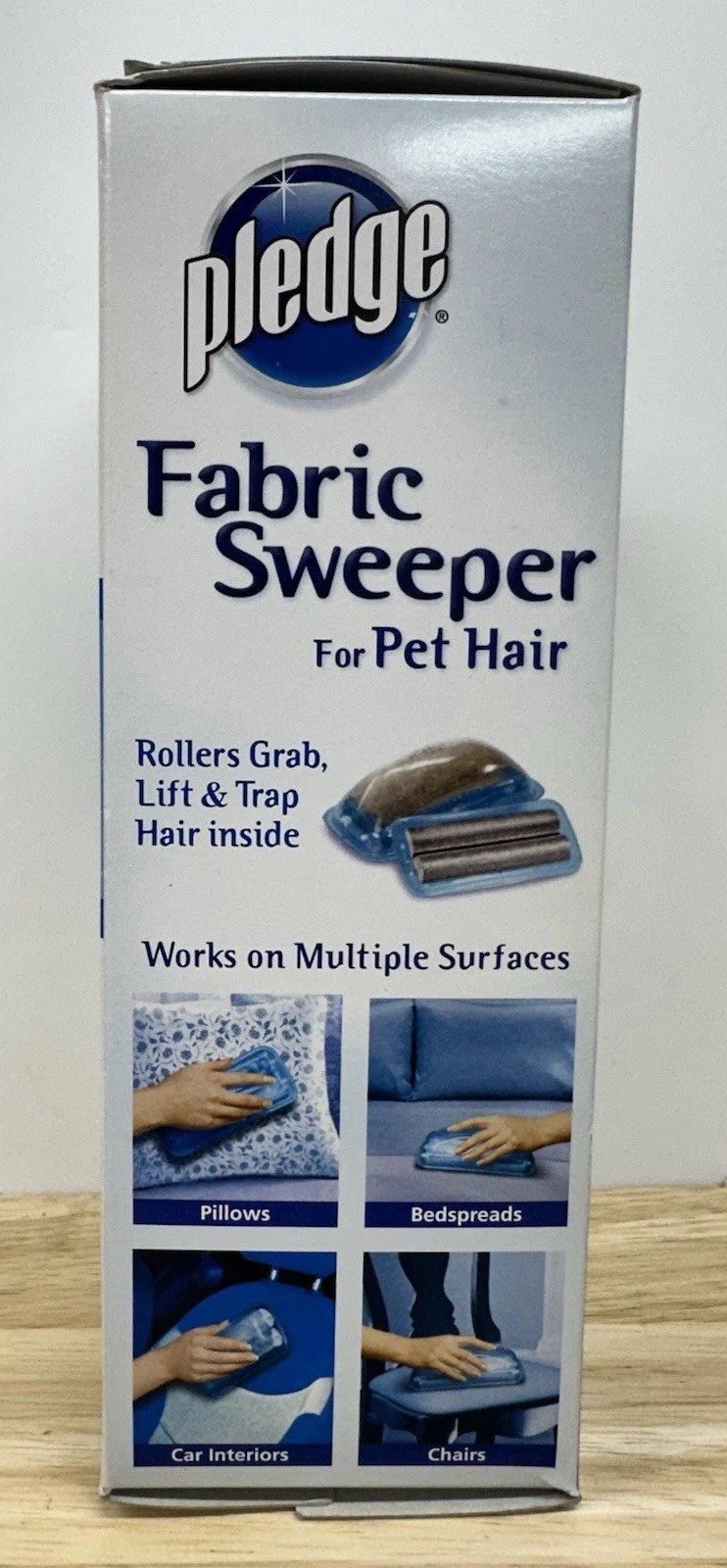 Pledge Fabric Sweeper For Pet Hair Roller Discontinued 2008 New Sealed
