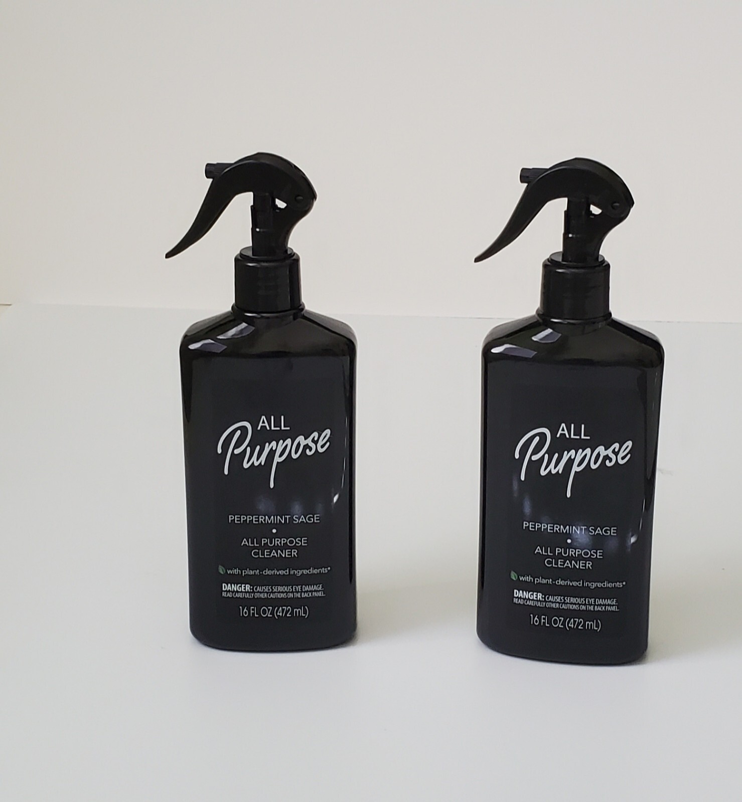Lot of 2 Bottles All Purpose Cleaner Peppermint Sage plant derived ingridients