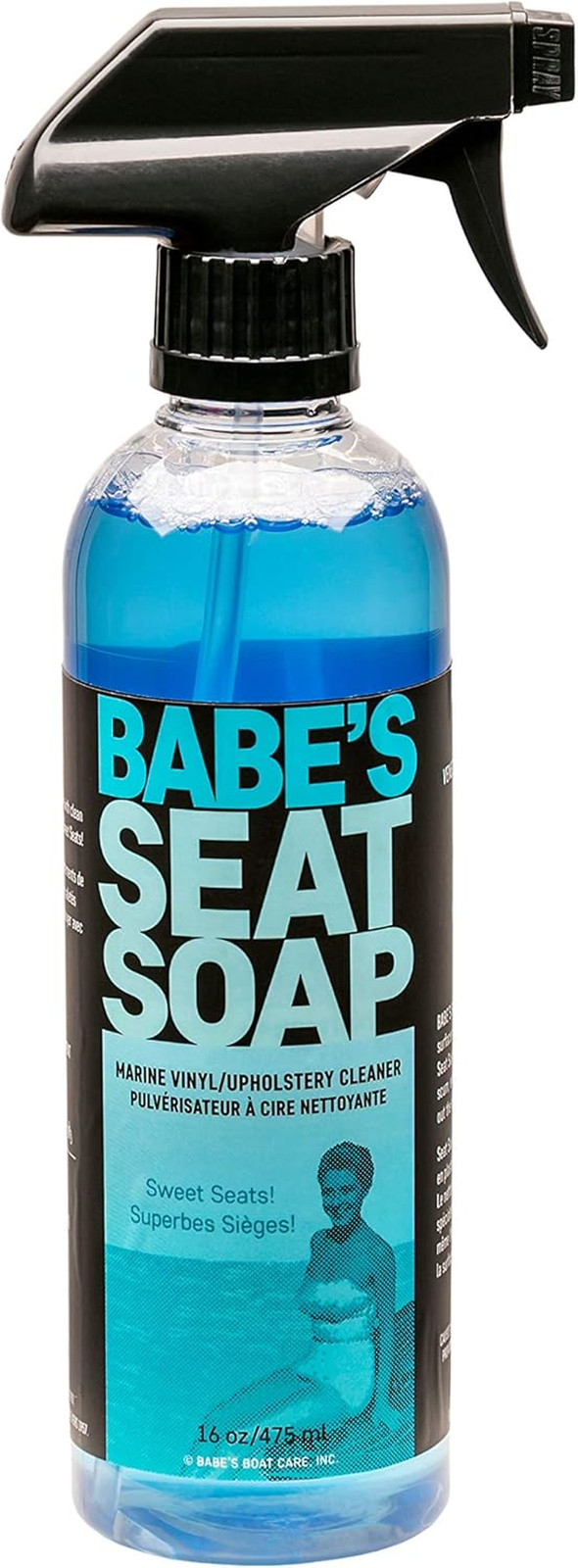 Babe’S Seat Soap – Marine Vinyl, Plastic & Leather Cleaner for Boat Seats – Clea