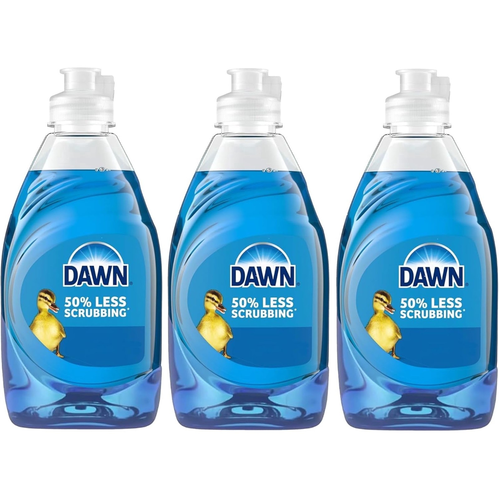 Dawn Dish Soap Value Pack – 3 Ultra Original 7.5 oz Bottles for Tough Grease