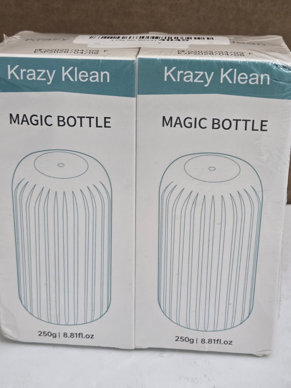 Krazy Klean Magic Bottle Toilet Bowl Cleaner 8.81 Oz/ea 2-pk