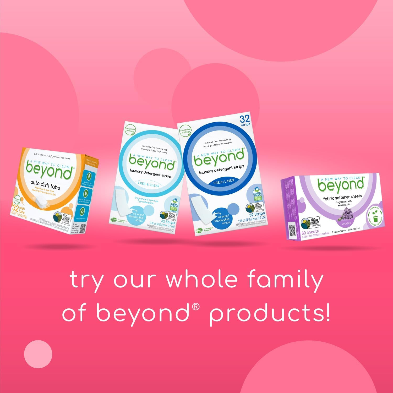 Auto Dishwasher Tablets [32 Tablets] – Fragrance & Dye Free – Certified Biobased