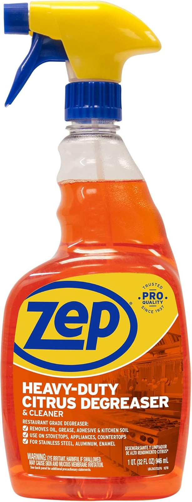 ZEP Heavy-Duty Citrus Degreaser 32 Ounces