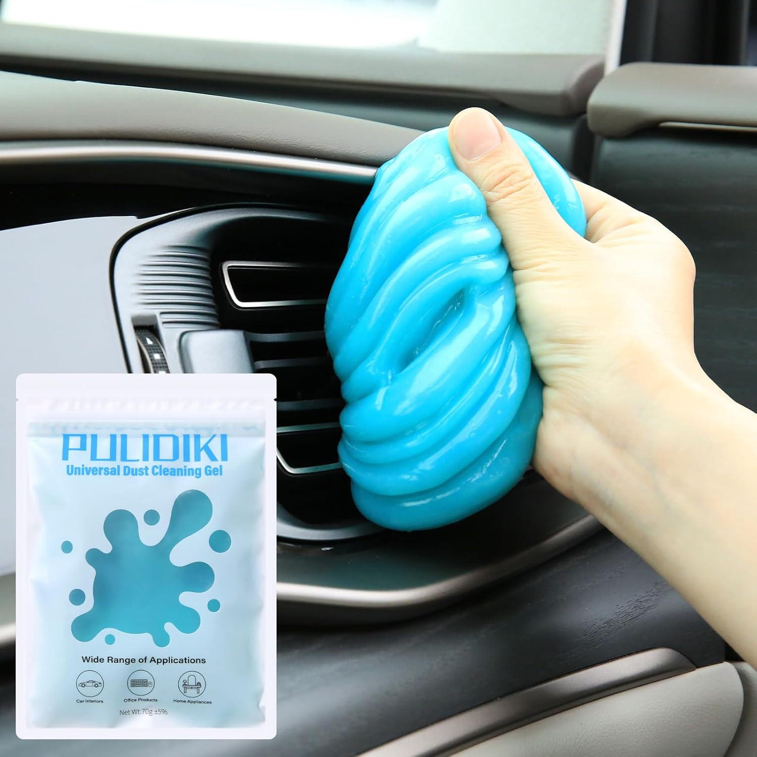 Car Cleaning Gel Clean Putty, Universal Car Interior Cleaner Slime, Perfect Clea